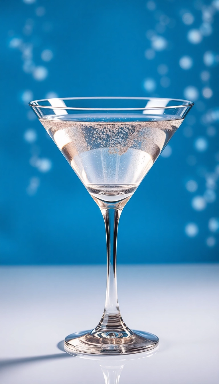 Free AI Glamorous Cocktail Glass iPhone Appealing Background
